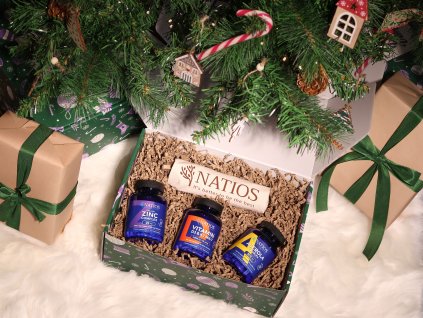 Świąteczny zestaw prezentowy  - NATIOS dla silnej odporności