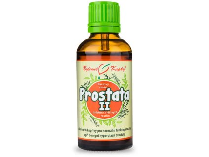 Bylinné kapky Prostata II – preparat, 50 ml