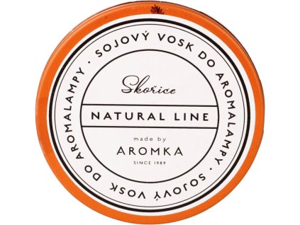 AROMKA Naturalny wosk zapachowy do kominka sojowy, Cynamon, 35 g