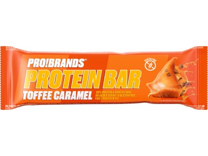 PROBRANDS Protein Bar, Baton proteinowy, Toffee/karmel, 45 g