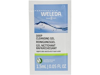 WELEDA Głęboko oczyszczający żel, 1,5 ml, PRÓBKA