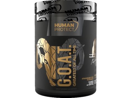 Human Protect G.O.A.T. Pre-workout, Truskawka i kiwi, 400 g