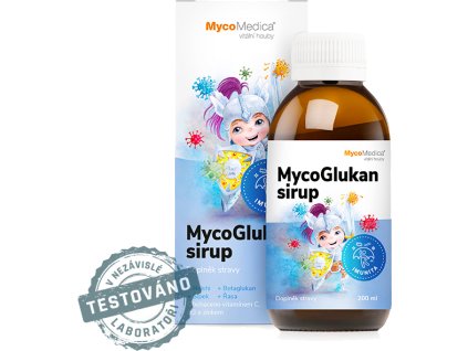 MycoMedica MycoGlukan syrop, 200 ml