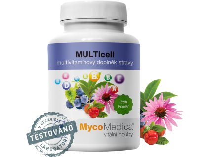 MycoMedica MULTIcell, Multiwitamina, 90 kapsułek roślinnych
