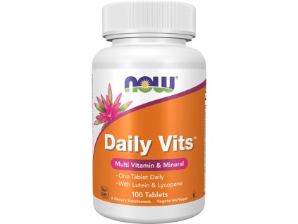 NOW Foods Daily Vits, Multiwitamina, 100 tabletek