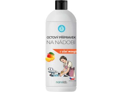Nanolab Ocetowy preparat do naczyń, Mango, 500 ml