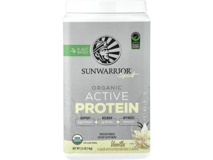 18109 sunwarrior active protein organic vanilka 1 kg