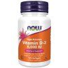 NOW FOODS Witamina D3, 5000 IU, 120 kapsułek softgel