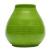 Ceramiczna kalabasa, Zielona, 300 ml