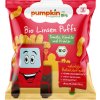Pumpkin Organics BIO Chrupki dmuchane 20 g - Z soczewicy z pomidorami, marchewką i ziołami (od 12. miesiąca)
