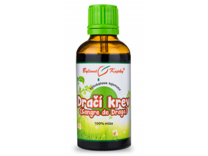 Bylinné kapky Dračia krv 100% miazga (Sangre de drago), 50 ml