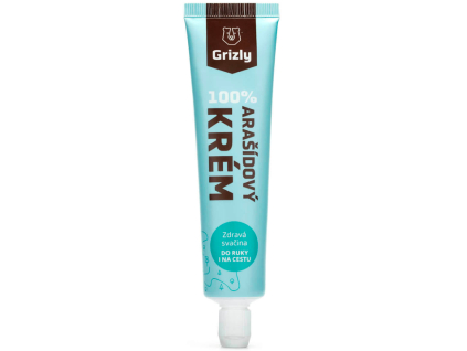 GRIZLY Arašidový krém v tube, 75 g