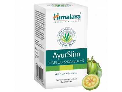 Himalaya AyurSlim 60 kapsúl - kontrola hmotnosti, zníženie cholesterolu a glukózy