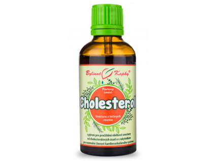 Bylinné kapky Cholesterol - tinktúra, 50 ml