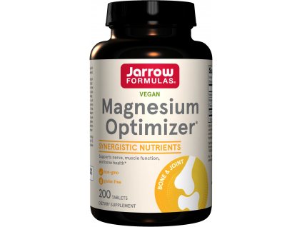 Jarrow Magnesium Optimizer, malát horčíka + B6, 200 tabliet