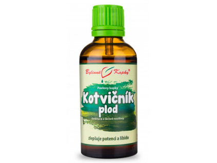 Bylinné kapky Kotvičník plod (Tribulus terrestris) - tinktúra, 50 ml