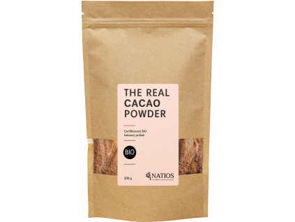 NATIOS BIO Theobroma cacao, Kakaový prášok, 200 g