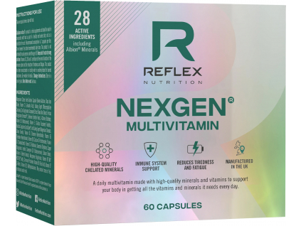 Reflex Nexgen® Multivitamín, 60 kapsúl