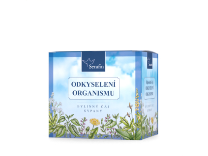 Serafin Odkyslenie organizmu - bylinný čaj sypaný, 2 x 50 g