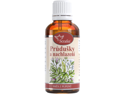 Serafin Priedušky a nachladnutie - tinktúra zo zmesi púčikov, 50 ml