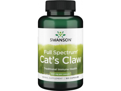 Swanson Cat's Claw, 500 mg, 100 kapsúl