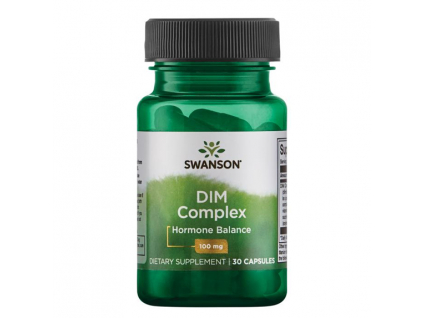 Swanson DIM komplex (diindolylmetán), 100 mg, 30 kapsúl