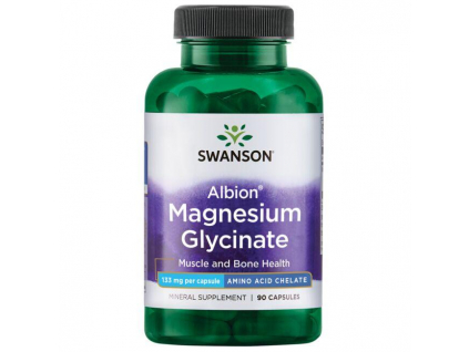 Swanson Magnesium Bisglycinate, 133 mg elem. horčíka, 90 kapsúl