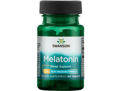 Swanson Melatonin Dual Release, 3 mg, 60 tablet