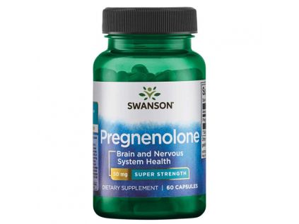 Swanson Pregnenolone 50 mg, 60 kapsúl
