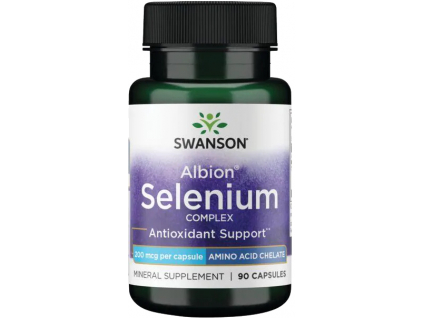 Swanson Selenium complex, 200 mcg, 90 kapsúl