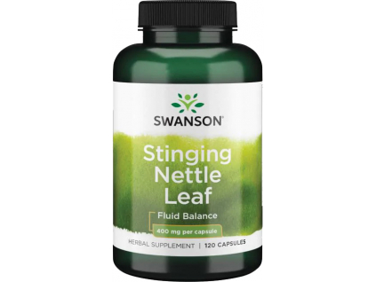 Swanson Stinging Nettle Leaf, Žihľava dvojdomá , 400 mg, 120 kapsúl