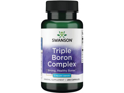 Swanson Triple Boron Complex, 3 mg, 250 kapsúl