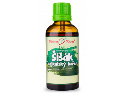 Bylinné kapky Šišiak bajkalský koreň - tinktúra, 50 ml