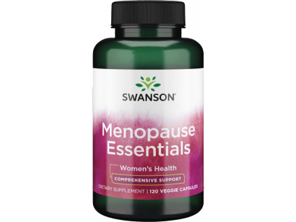 Swanson Menopause Essentials, 120 rastlinných kapsúl