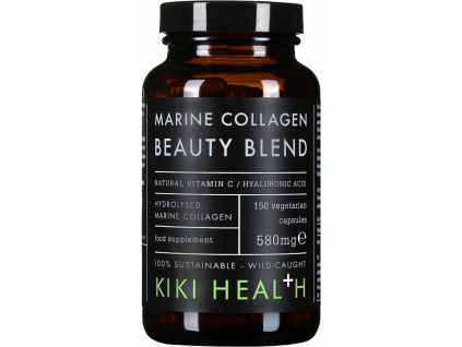 Kiki Health Marine Collagen Beauty Blend, Kolagén typu I, 150 rastlinných kapsúl