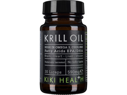 Kiki Health Krill Oil, 590 mg, 30 Licaps