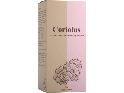 Serafin Coriolus, Veterinárny prípravok, 90 kapsúl