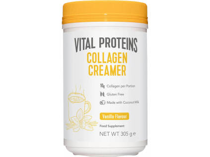 Vital proteins Collagen Creamer, Kolagénová smotana, Vanilková, 305 g