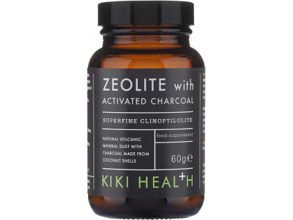 Kiki Health Zeolite with Activated Charcoal Powder, 60 g