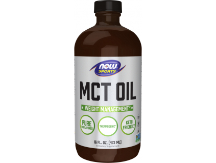 NOW FOODS MCT Tekutý olej, 473 ml