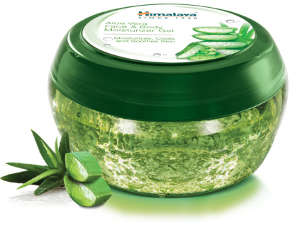 Himalaya Aloe Vera Face & Body Moisturizer Gel, Celotelový hydratačný gél, 300 ml