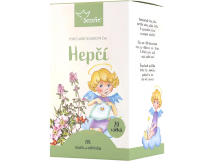 Serafin Hepčí - Detský bylinný čaj porciovaný, 20 vrecúšok