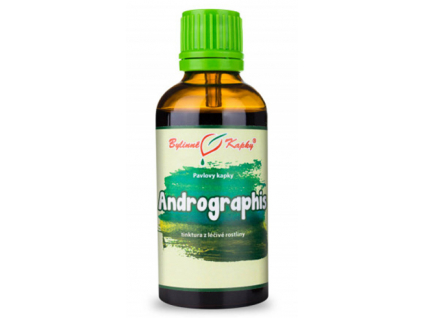 Bylinné kapky Andrographis (právenka, mekýn) - tinktúra, 50 ml