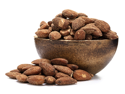 GRIZLY Mandle údené, solené, 500 g