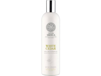 Natura Siberica Šampón pre objem Biely céder, White Cedar Volume Shampoo, 400 ml