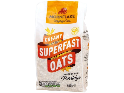 Mornflake Creamy Superfast Oats, Sekané ovesné vločky, 500 g 2