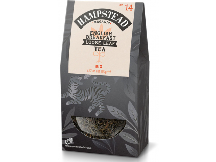 Hampstead BIO Čierny sypaný čaj English Breakfast, 100 g