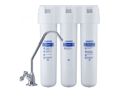 Aquaphor Vodný filter Crystal H (zmäkčovací), Filter pod drez (vrátane batérie s kohútikom)