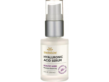 Swanson Hyaluronic Acid Serum, Hydratačné sérum pre zdravé starnutie, 29,6 ml