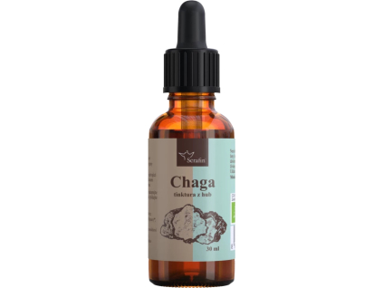 Serafin Chaga BIO - Tinktúra z húb, 30 ml